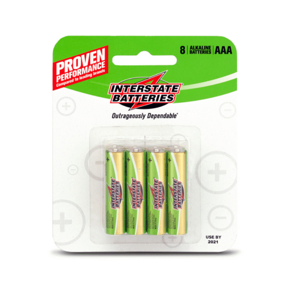 PILA ALCALINA INTERSTATE AAA (8 PCS)