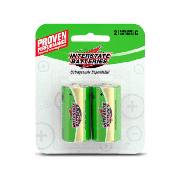 PILA ALCALINA INTERSTATE 1.5V C (2PC)