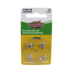 PILAS INTERSTATE PREMIUN ZINC AIR TIPO #10 (4PCS)