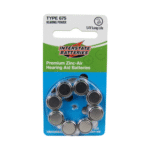 PILAS PREMIUN INTERSTATE ZINC AIR TIPO #675 (8PCS)