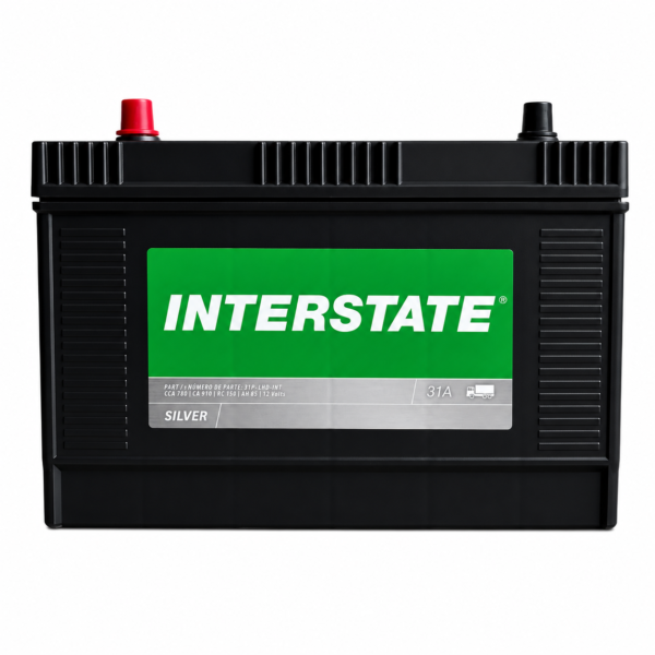 BATERIA INTERSTATE COMERCIAL 780 CCA 915 CA 150 RC 85 AH 17/12 DE POLO