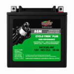 BATERIA INTERSTATE AGM DE MOTOCICLETA NET 12V 30 AH 385 CCA