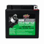 BATERIA INTERSTATE AGM DE MOTOCICLETA NET 12V 4.5 AH 70 CCA