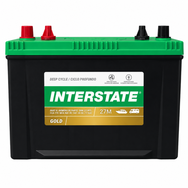 BATERIA INTERSTATE DC MARINA 770 CCA 960 CA 160 RC AH 90